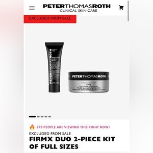 Peter Thomas Roth Black and White Eye Care Duo